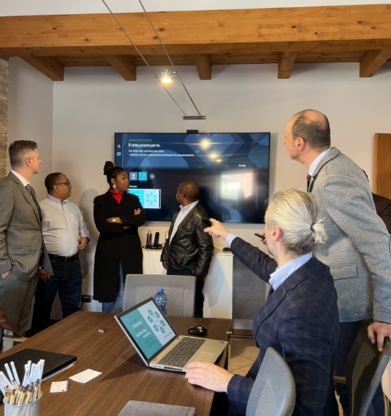 iSolutions team at iSTrust monitoring system event
